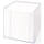 Notizbox glasklar, 700 Blatt weiß, 9,5x9,5x9,5 cm