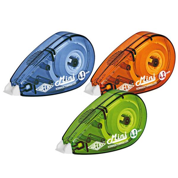 Korrekturband Mini, 1 Stk, 4,2mm breit, 6m lang Korrekturroller