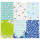 Designpapierblock Party, DIN A4, 12 Blatt, 150g m²