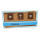 Prägekarton arabesken himmelblau, 220g/m², Din A4, 10 Blatt