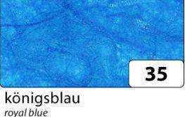Faserseide königsblau, 47 x 64 cm, 10 Bogen, 25 g m²