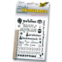 Rubbelinge Geburtstag, 3 Blatt