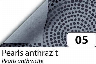 Desingpapier Premium,Pearls anthrazit, 50x70 cm, 1 Bogen
