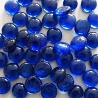 Nuggets blau, 250g Beutel, ca. 60 Stk.Glasnuggets