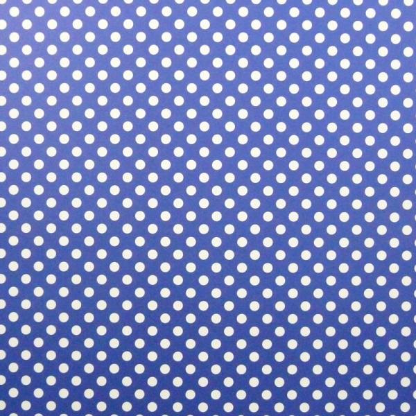 Fotokarton blau mit weißen Punkten 50x70 cm, 10 Bogen