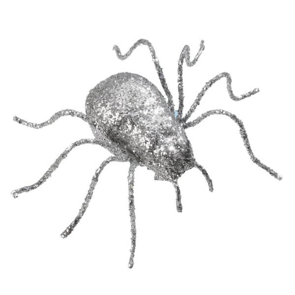 Spinne silber, ca. 6 cm groß