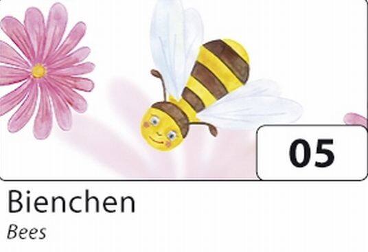 Motivkarton, Bienchen, 50x70 cm, 10 Bogen
