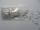Stiftperlen silber, 30 g, ca. 10-12 mm lang