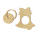 Teelichthalter Glocke Bausatz MDFaus Holz, 1 Stk.