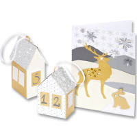 Bastelset Creativ Mix Winter 83 Teile Weihnachten