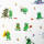 Transparentpapier Weihnachtstrolle, 5 Blatt, 23x33 cm