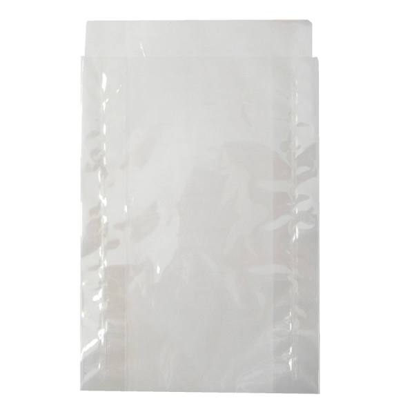 Zellglasbeutel ohne Druck 100 Stück, 11 x 16 cm Bio Beutel ohne Standboden