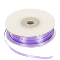 Satinband flieder, lavendel Rolle 3mm breit, 50m lang