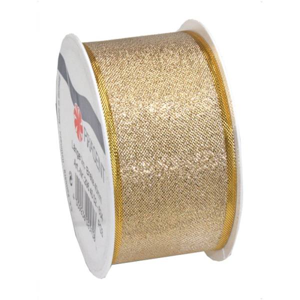 Dekoband gold, Rolle 4cm breit, 2m lang