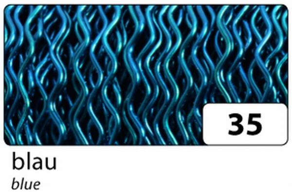 Bouillondraht Ø 0,3 mm x 60 m, blau