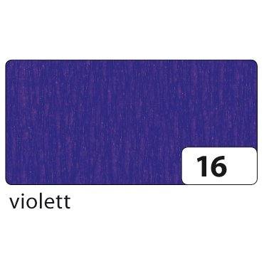 Krepppapier violett, 50 cm x 2,5 m, 1 Rolle