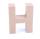 Papp Buchstabe H 17,5 x 5,5 cm Pappmache Dekobuchstabe