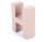 Papp Buchstabe H 17,5 x 5,5 cm Pappmache Dekobuchstabe