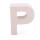 Papp Buchstabe P 17,5 x 5,5 cm Pappmache Dekobuchstabe