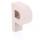 Papp Buchstabe P 17,5 x 5,5 cm Pappmache Dekobuchstabe