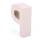 Papp Buchstabe P 17,5 x 5,5 cm Pappmache Dekobuchstabe