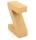 Papp Buchstabe Z 17,5 x 5,5 cm Pappmache Dekobuchstabe