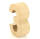 Papp Zahl 3, 17,5 x 5,5 cm