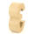Papp Zahl 3, 17,5 x 5,5 cm