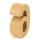 Papp Zahl 6, 17,5 x 5,5 cm