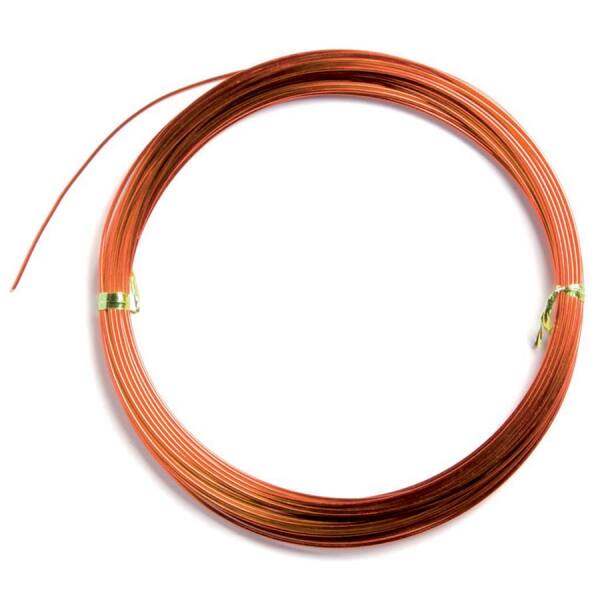 Aludraht ø 1 mm 5 m orange