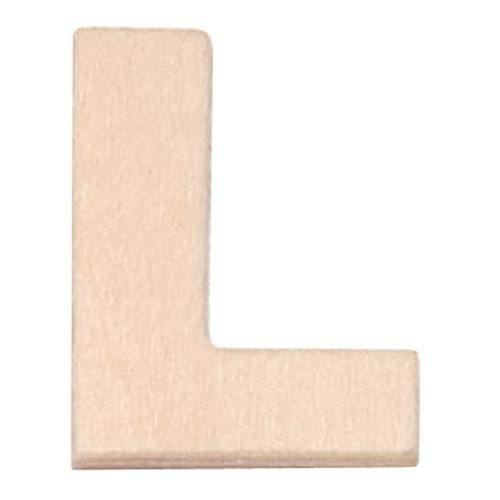 Buchstabe L aus Sperrholz, 6cm groß Großbuchstabe