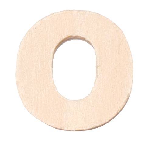Buchstabe O aus Sperrholz, 6cm groß Großbuchstabe