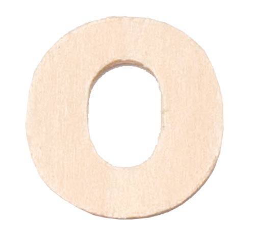Buchstabe O aus Sperrholz, 6cm groß Großbuchstabe