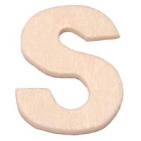 Buchstabe S aus Sperrholz, 6cm groß...