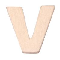 Buchstabe V aus Sperrholz, 6cm groß...