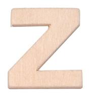 Buchstabe Z aus Sperrholz, 6cm groß...