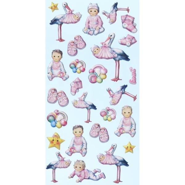Softy Sticker Babygirl rosa