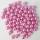 Glaswachsperlen 10 mm cerise, 30 Stück