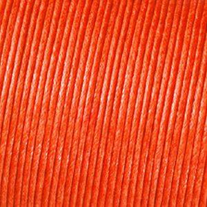 Baumwollkordel gewachst orange, 1 mm x 6 m