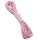 Baumwollkordel gewachst rosa, 1 mm x 6 m