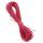 Baumwollkordel gewachst pink, 1 mm x 6 m