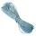 Baumwollkordel gewachst hellblau, 1 mm x 6 m