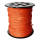 Baumwollkordel gewachst orange, 2 mm x 100 m