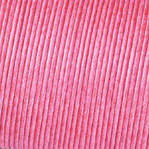 Baumwollkordel 2 mm gewachst, rosa, 100 m Rolle