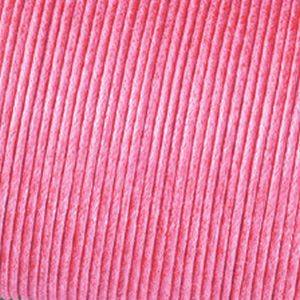 Baumwollkordel 2 mm gewachst, rosa, 100 m Rolle
