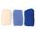 Schafwolle Mischpackung Blaumix, 30g Filzwolle