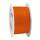 Seidenband orange 25m, Organzaband 1 Rolle
