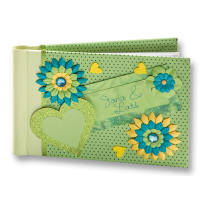 Papierblumen farbig, 30 Stück, 2 - 5,5 cm groß