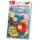 Papierblumen farbig, 30 Stück, 2 - 5,5 cm groß
