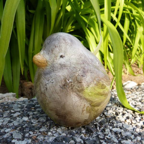 Styropor Vogel, 10 cm groß 1 Stück unbemalt
